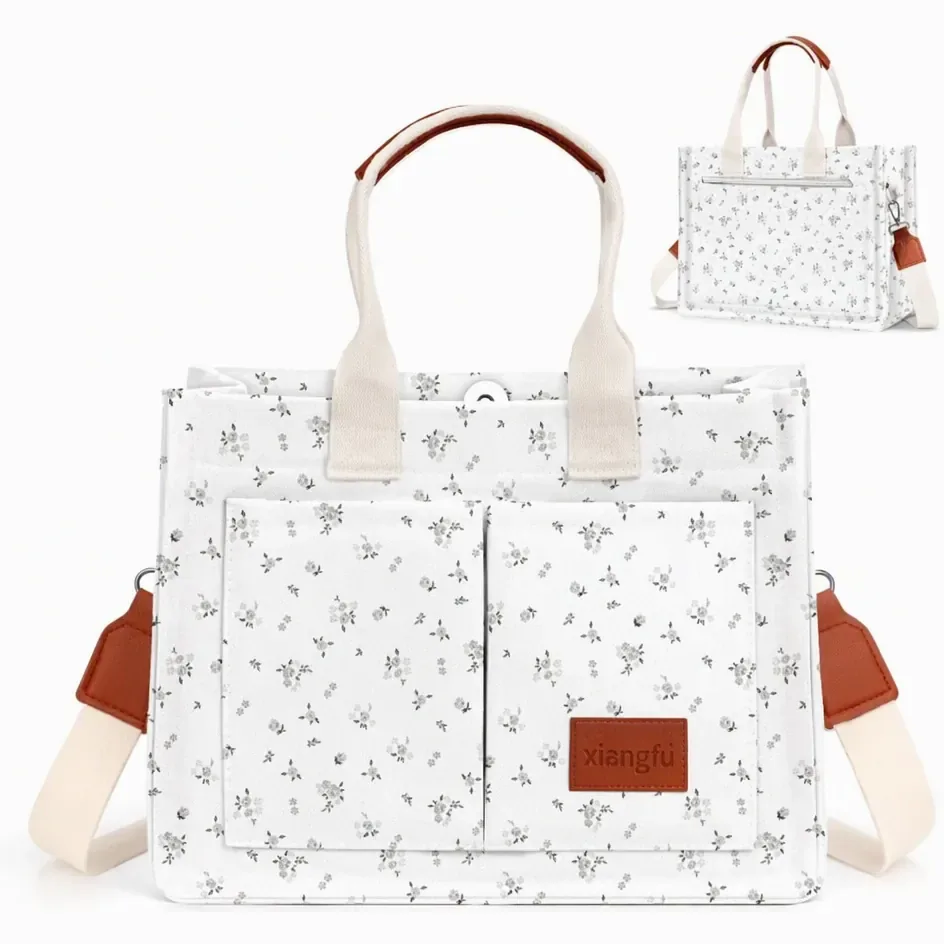 Canvas Tote Bag For Women Large Work Purses Bible Tote