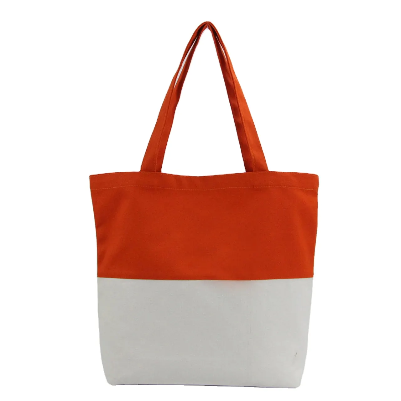 Ecological Cotton Heavy Canvas Tote Bag Reusable Cotton Canvas Tote