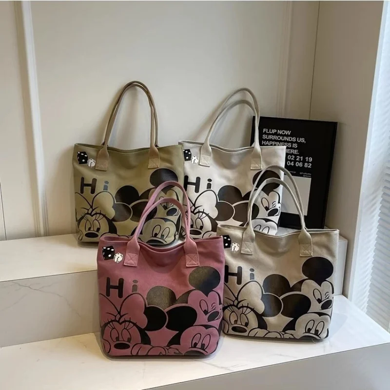Japanese Style Canvas Bag For Women 2025 New Thickened