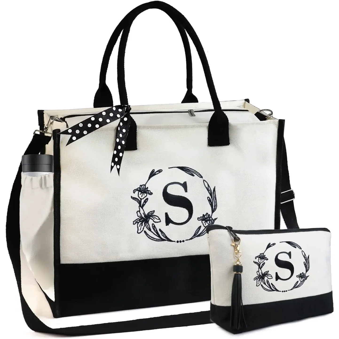 Personalized Canvas Tote Bag For Women Mom Teacher Friends Sister