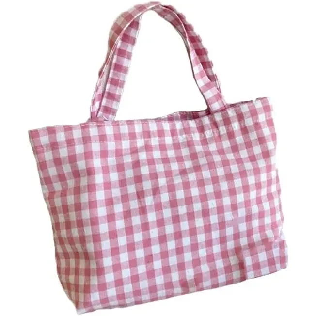 Small Canvas Tote Bag Grocery Shopping Bag Beach Bag