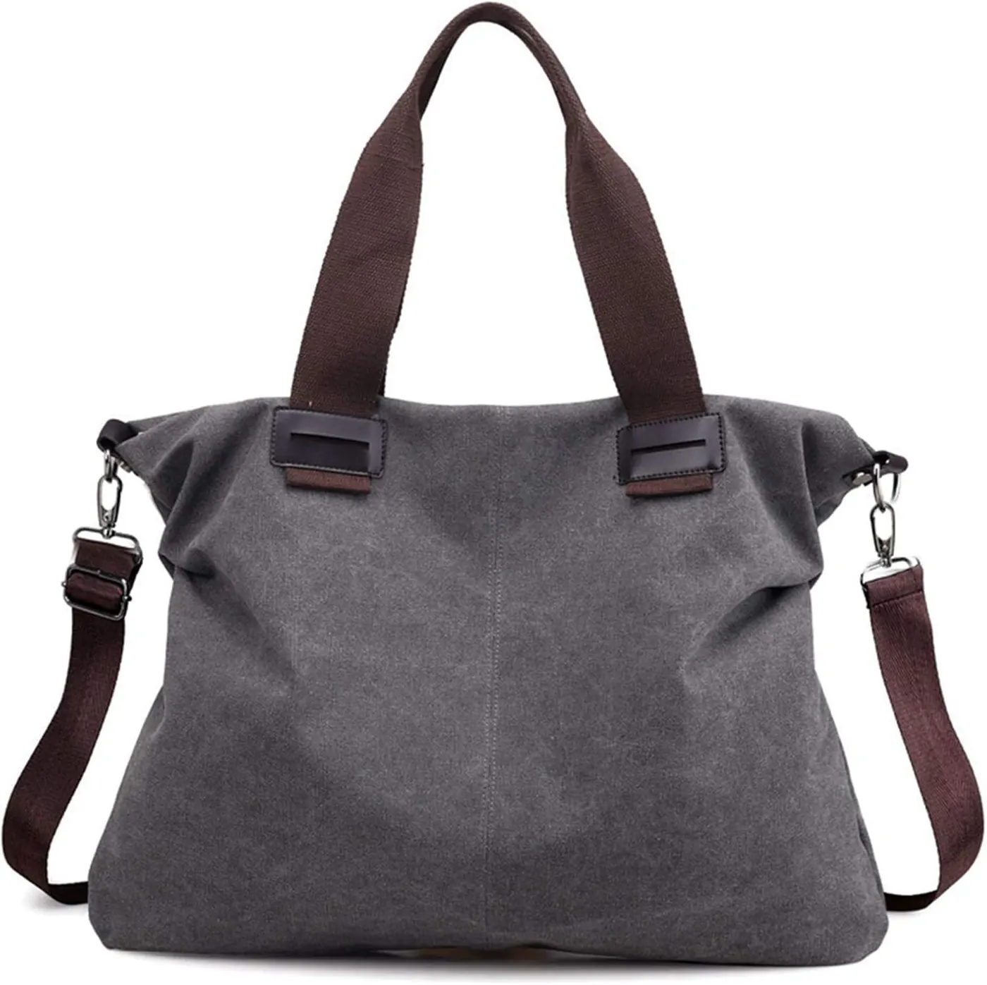 Women Canvas Tote Bag Shoulder Crossbody Purses Work Travel Handbag
